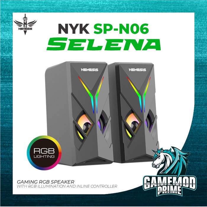 Speaker Gaming RGB Illumination NYK SPN06 Selena SP-N06