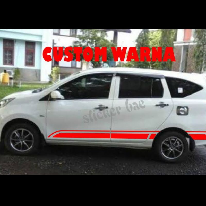 STICKER MOBIL LIS CUTTING STIKER LIS MOBIL