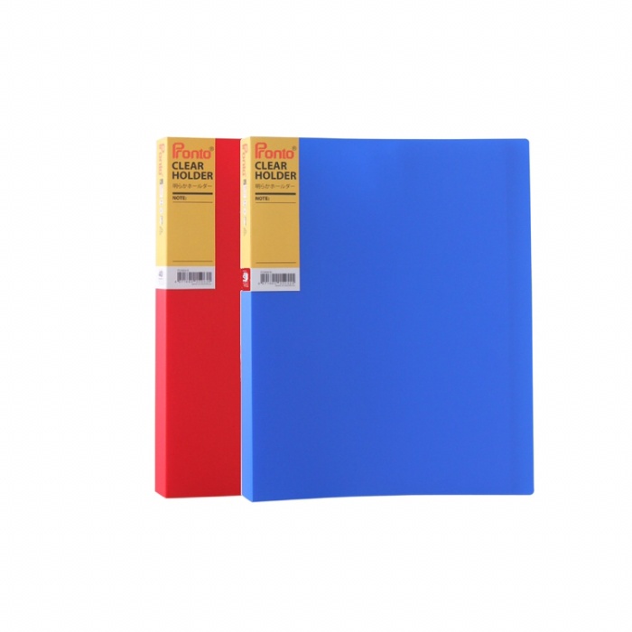 READY ATK0103PR 40lbr A4 Clear Holder Sheet Pronto buku map plastik file - Biru PROMO