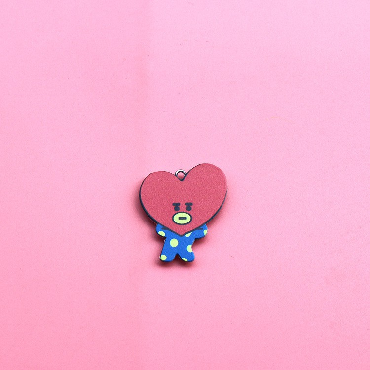 Bts bt21 logam mini magnet kulkas genteng konser di sekitar magnet Fridge sticker