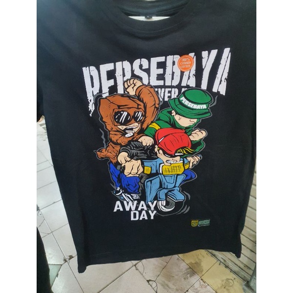 KAOS TSHIRT BONEK GREEN FORCE PERSEBAYA PREMIUM