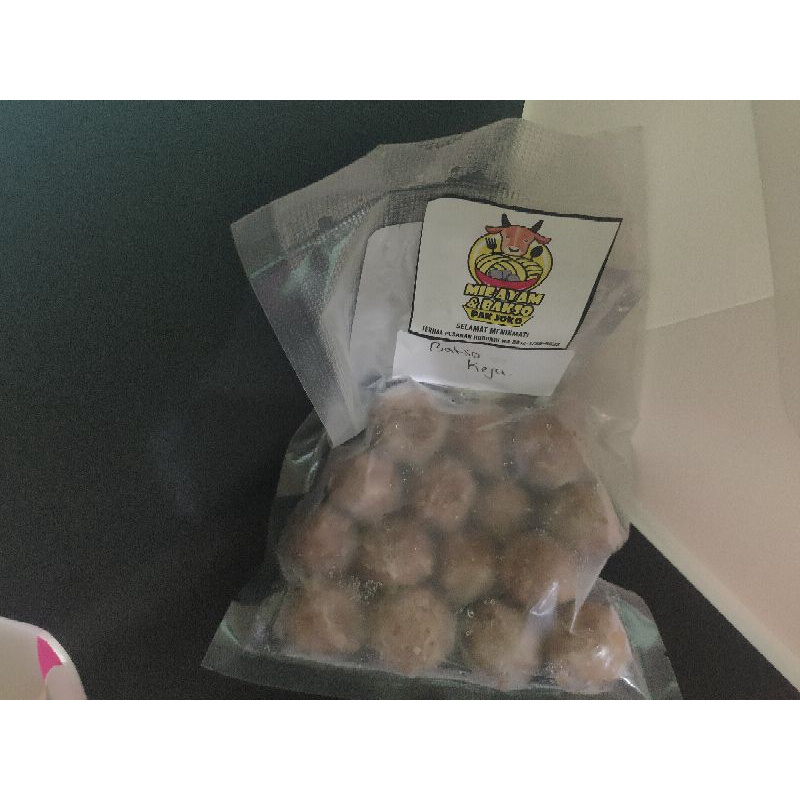 

frozen bakso keju pak joko