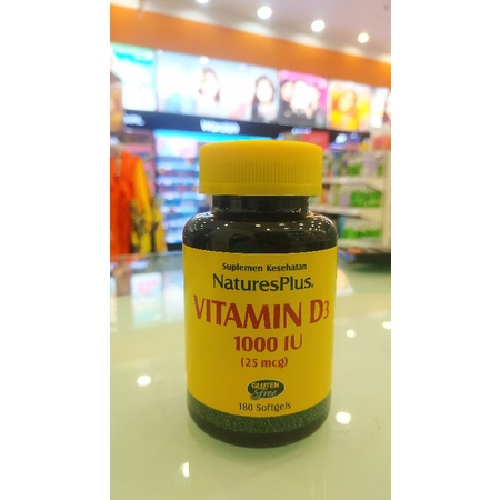 NaturePlus Vitamin D3 1000 180 sofgel