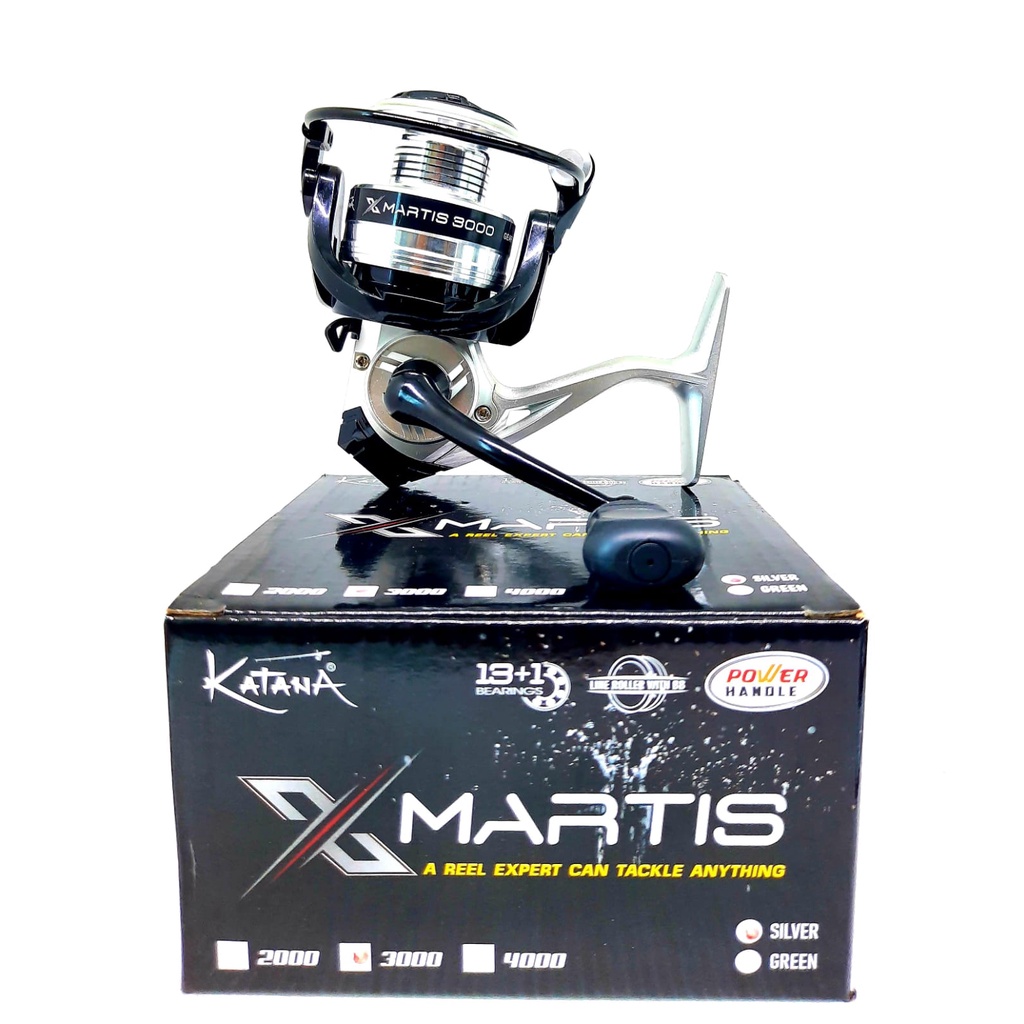 Reel Pancing KATANA X MARTIS 19+1 BB Ukuran 5000-6000 Sangat MURAH