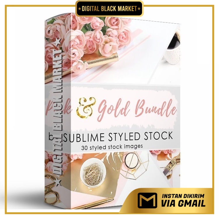 Flower Bundle Pinkand Gold Bundle - JPEG Ultra HD