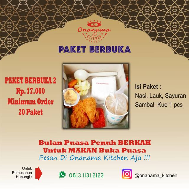 Paket Buka Puasa 2 Nasi Kotak Takjil Halal Enak Murah Shopee Indonesia