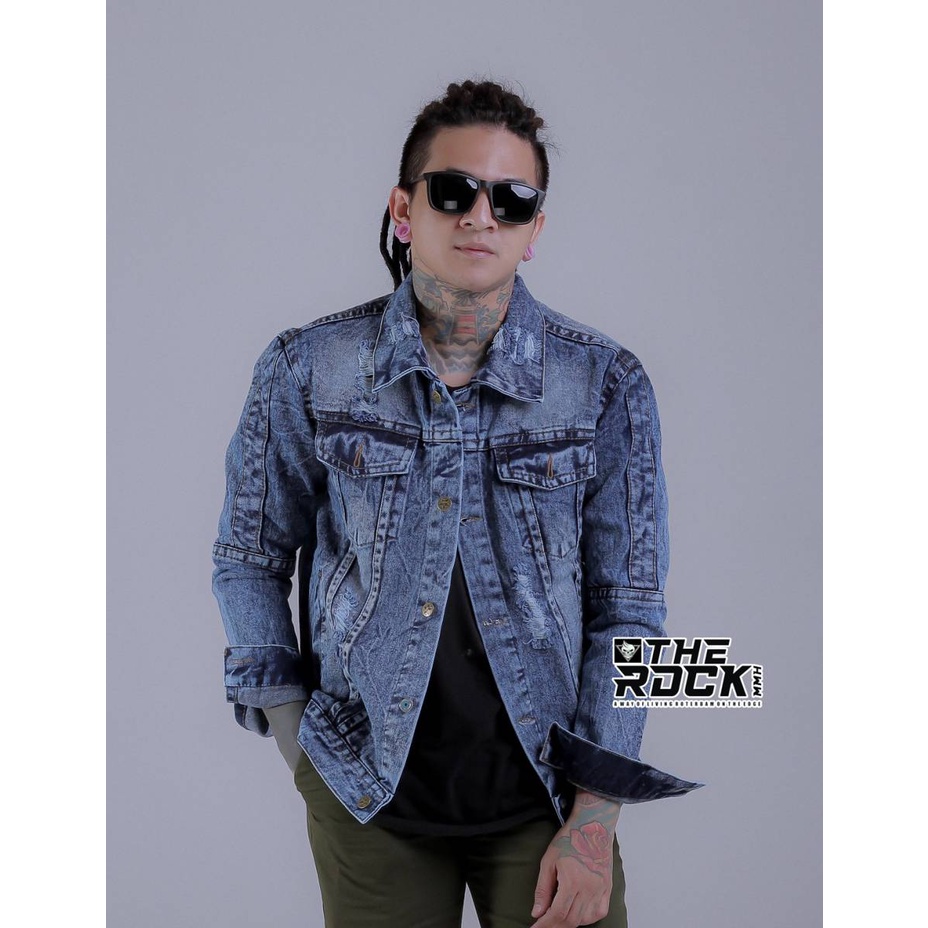 Jaket Denim Pria Jaket Levis Jaket Jeans Jacket Bandung Cowok Trend Kekinian Limited edition