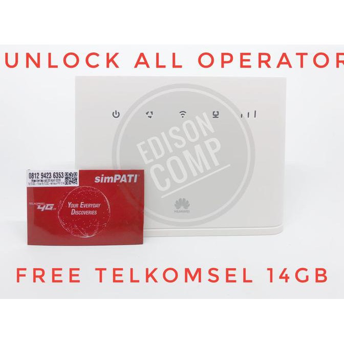 MIFI HOME ROUTER WIFI 4G HUAWEI B310 XL GO UNLOCK BEST SELLER