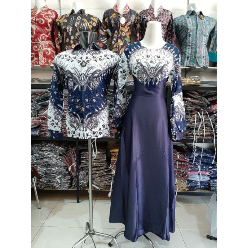 Batik Couple Tunik Batik Couple Modern