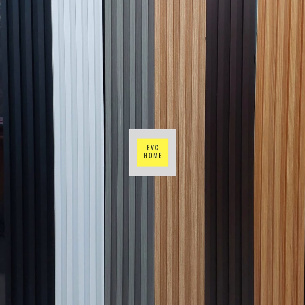 EVCHOME WPC WOOD PANEL 160 x 24 x 1500mm / FLUTED WALLPANEL/ DEKORASI DINDING