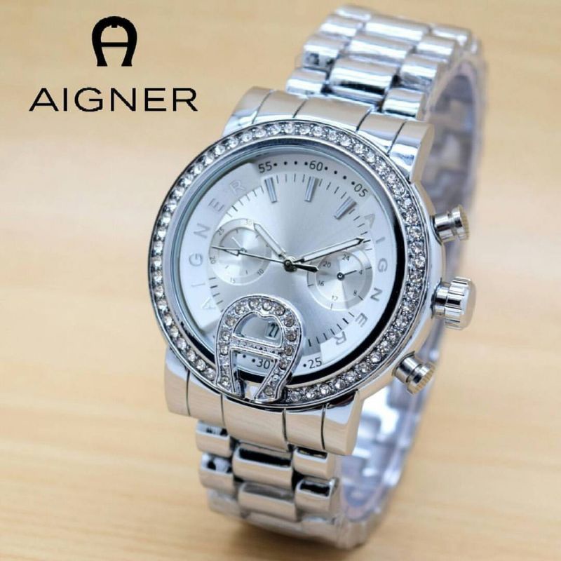 Jam Aigner Rantai stainless steel