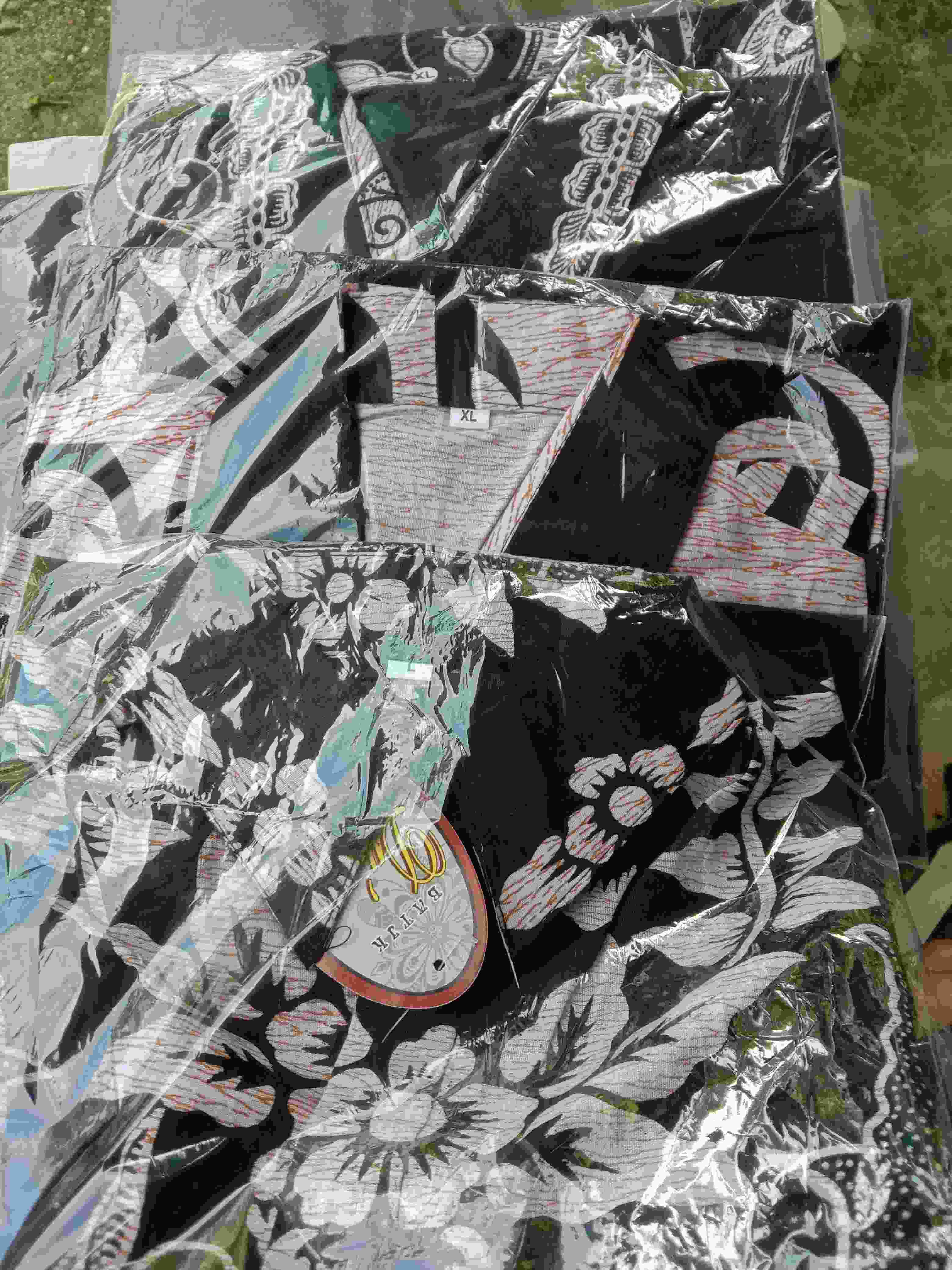 Promo Diskon !!! Kemeja Batik Pria Manggar Abu