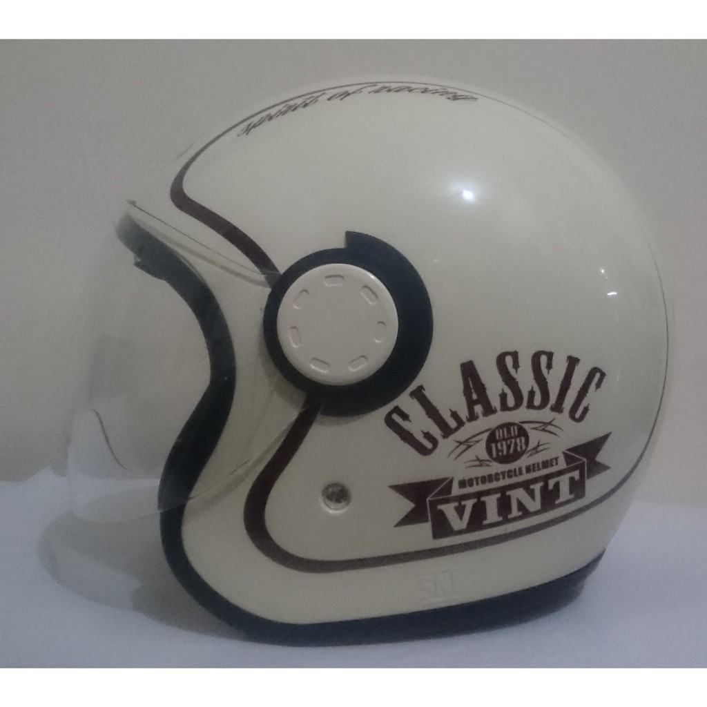 HELM GM VINT  MOTIF  CLASSIC  CREAM  BROWN