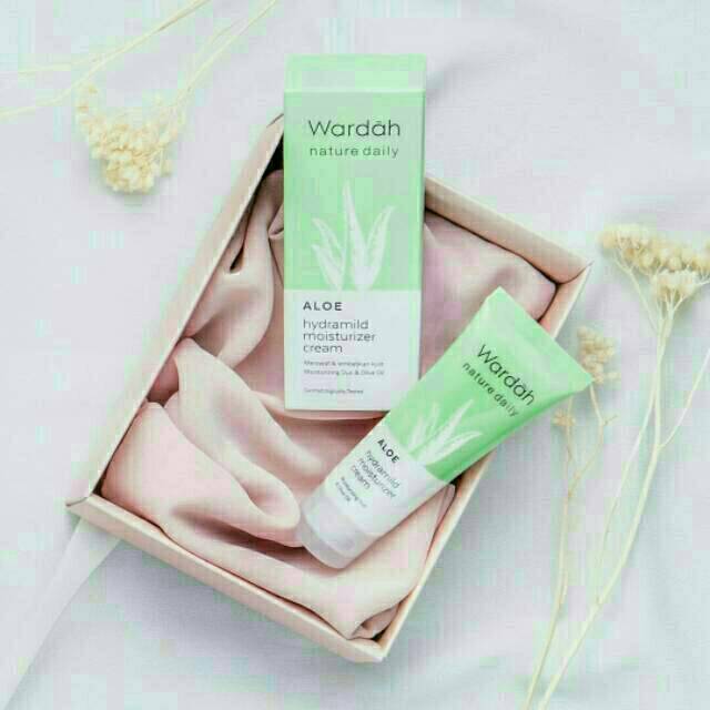 Wardah Aloe Hydramild Moisturizer Cream 40 ml