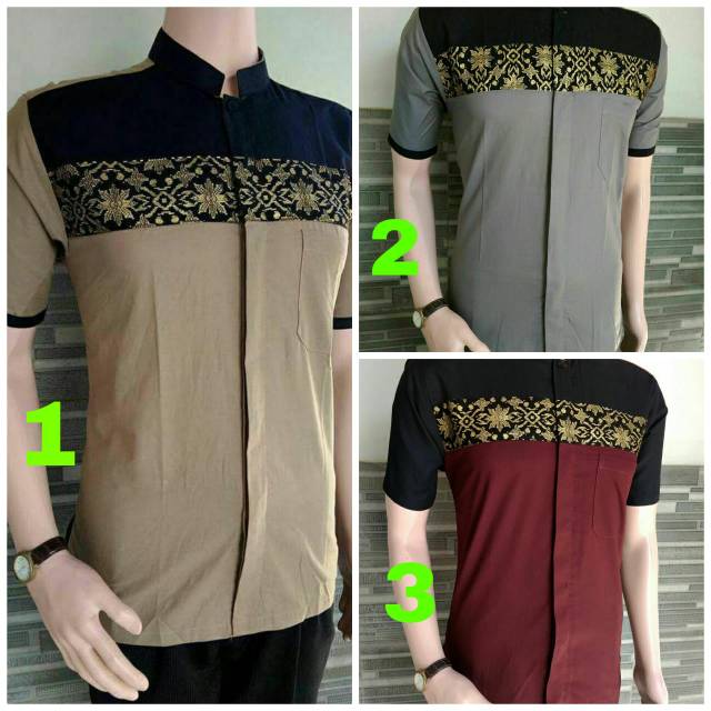 35+ Konsep Top Baju Atasan Muslim Santri