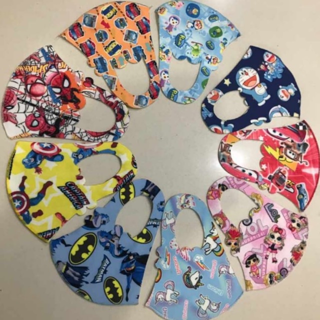 MASKK SCUBA PRINTING ANAK-ANAK | RANDOM MOTIF KARAKTER