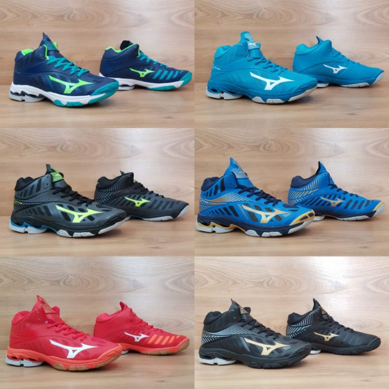 sepatu voli wave lightning z4 mid premium impor wlz 4 premium