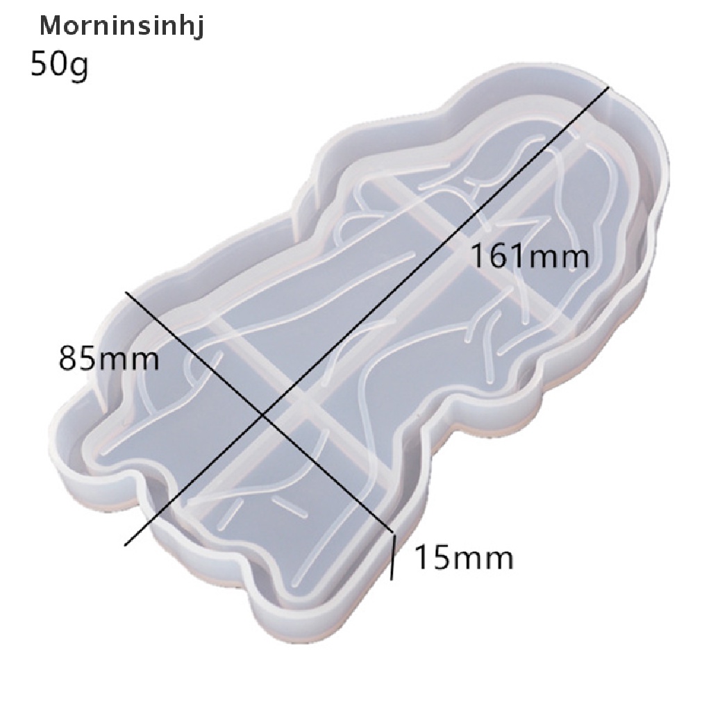 Mornin Cetakan Resin Epoksi DIY Bahan Silikon Bentuk Wanita Abstrak