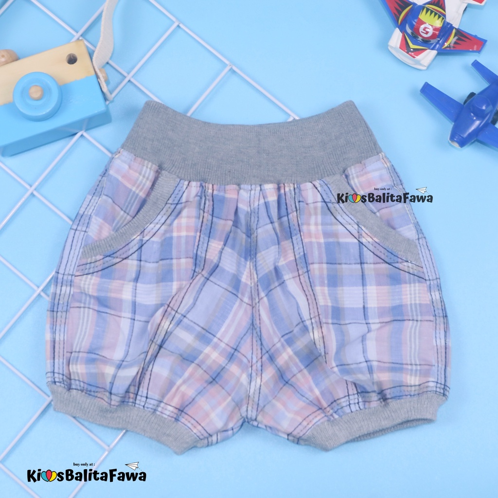 Loody Pants Size 1-2 Tahun / Short Pants Anak Laki Perempuan Murah Celana Pendek Motif Polos Adem