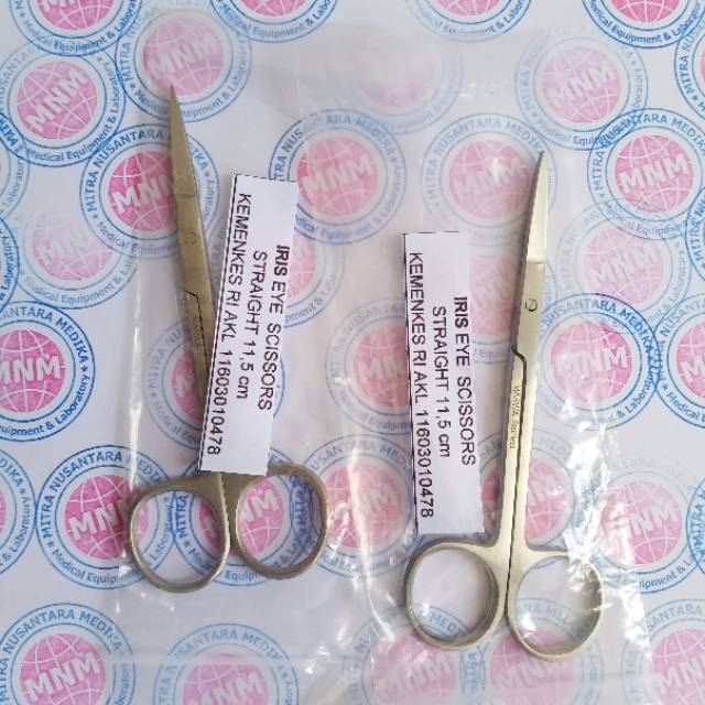 Gunting Mata 11,5cm Marwa Iris Eye Scissors Lurus