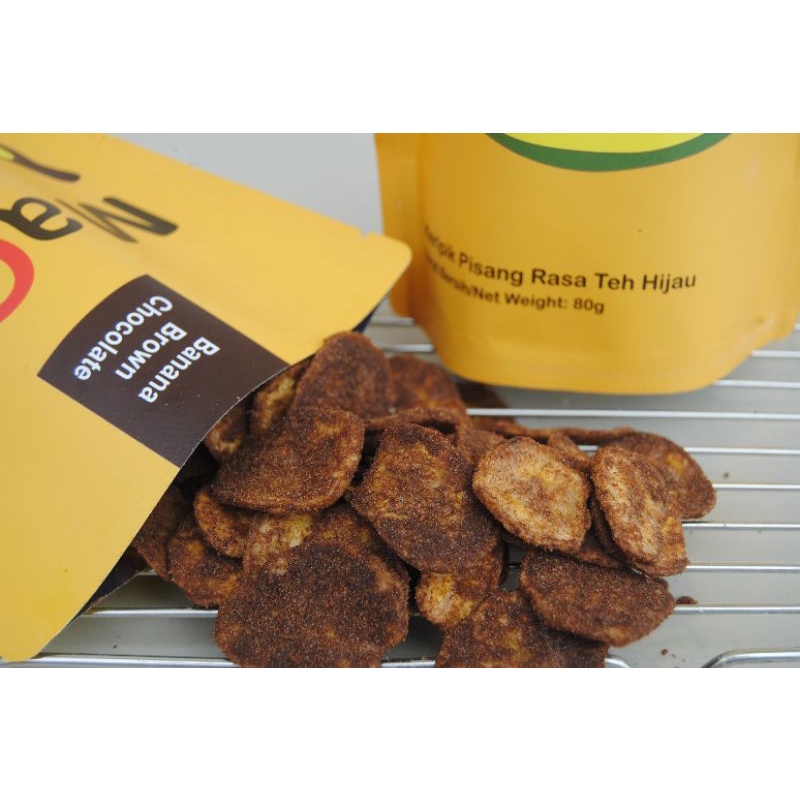 

Keripik Pisang Rasa Coklat | Green Thai Tea | Creamy Milk | MaQta Chips