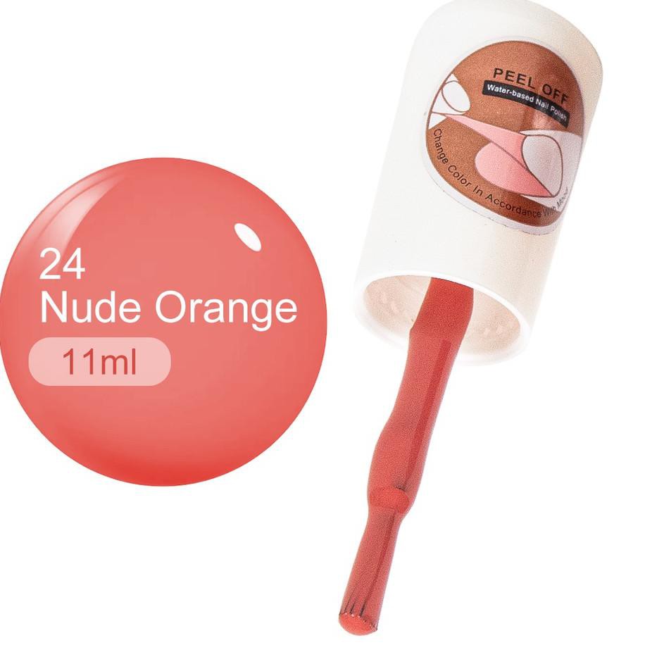 ✿WR MINISO Kutek Cat Kuku Kutex Nail Polish Peel Off Water-Based Bisa Di Kupas Paint Bening Kuteks ✿