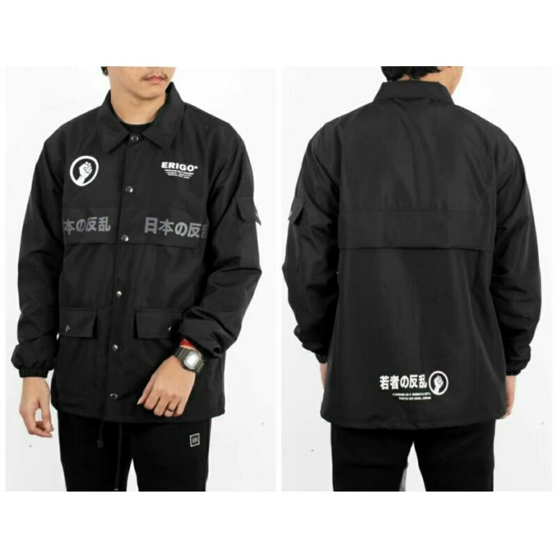 JAKET COACH ERIGO TERMURAH ERIGO APPAREL JACKET COACH MAMORU TERLARIS-Gambar 8
