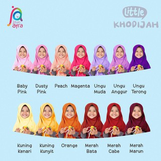 Kerudung Jilbab Anak Little Khadijah Hijab Anak Balita