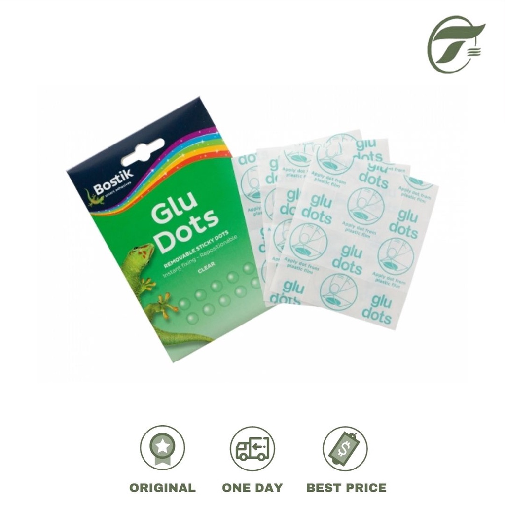

LEM GLU DOTS REMOVABLE CLEAR BOSTIK