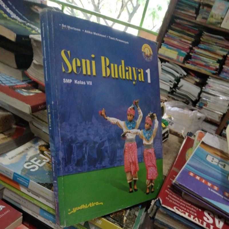 BUKU SENI BUDAYA/ SBK KELAS 7/ VII/1 SMP YUDHISTIRA REVISI