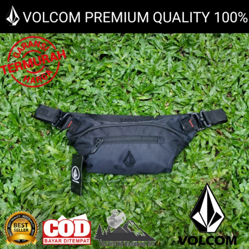 Tas Selempang Waistbag VOLCOM PREMIUM QUALITY Tas pinggang Pria distro