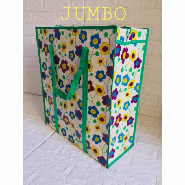 nlo - Tas Belanja Plastik Jumbo Tanggung Kecil Tas Serbaguna Jinjing Tenteng