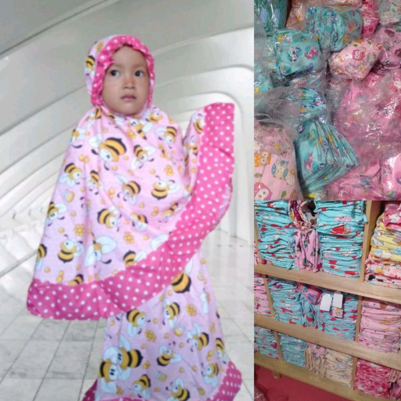 MUKENA ANAK USIA 2-6 TH (MOTIF RENDOM)