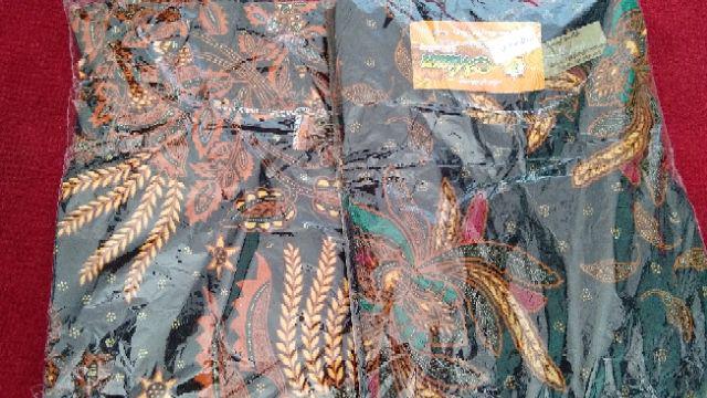 Blouse Lonceng Batik Blus Atasan Baju Kantor Bells Trompet Puff Seragam Kerja Centini Gendis
