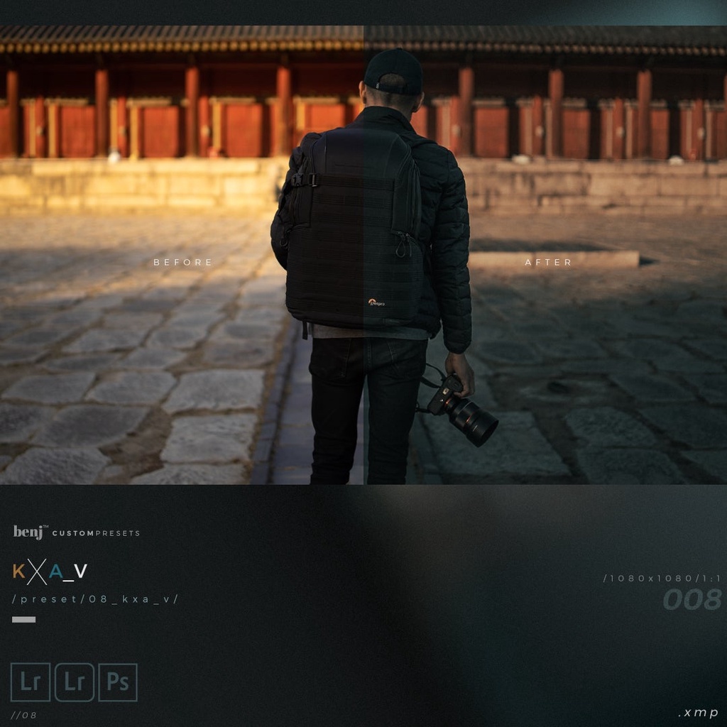 Benj™ Custom Presets Untuk Lightroom and Photoshop