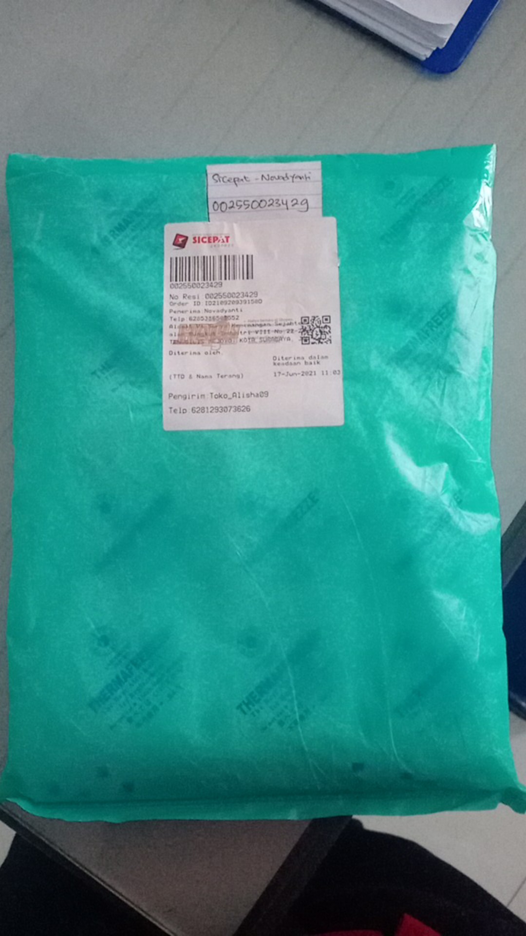 Ice Gel Pack Thermafreeze