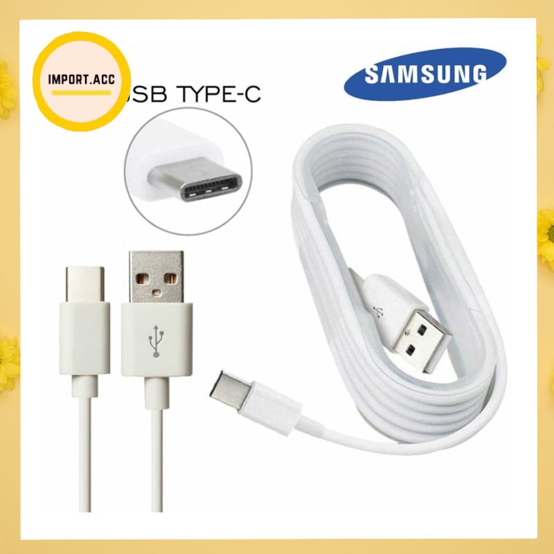 Kabel Data Charger Original Cable Fast Charging USB Samsung S8 Type C [IMPPORT]