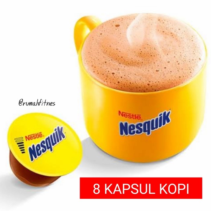 

ASLI DOLCE GUSTO NESQUIK PROMO MURAH 8 KAPSUL