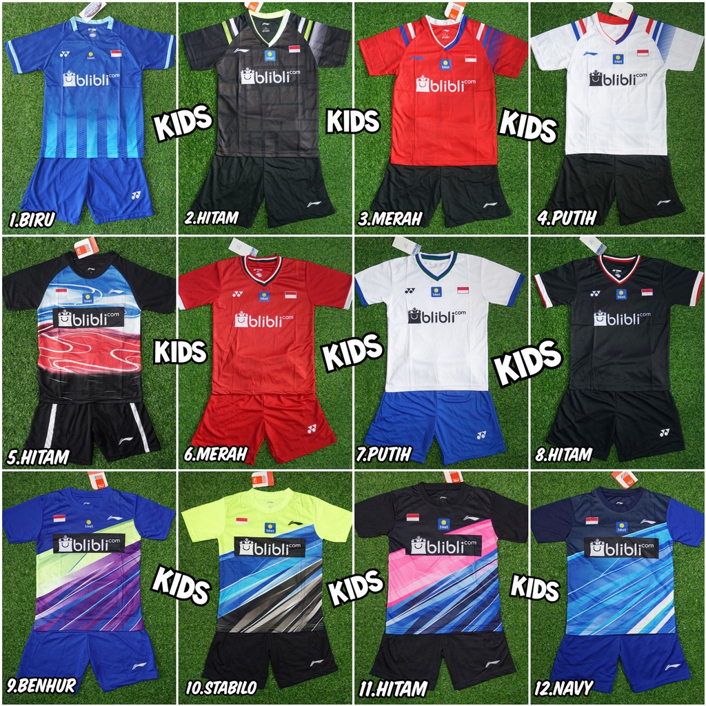 Baju Jersey Badminton Anak 2022 Shopee Indonesia Baju Jersey Badminton Anak 2022 Shopee Indonesia