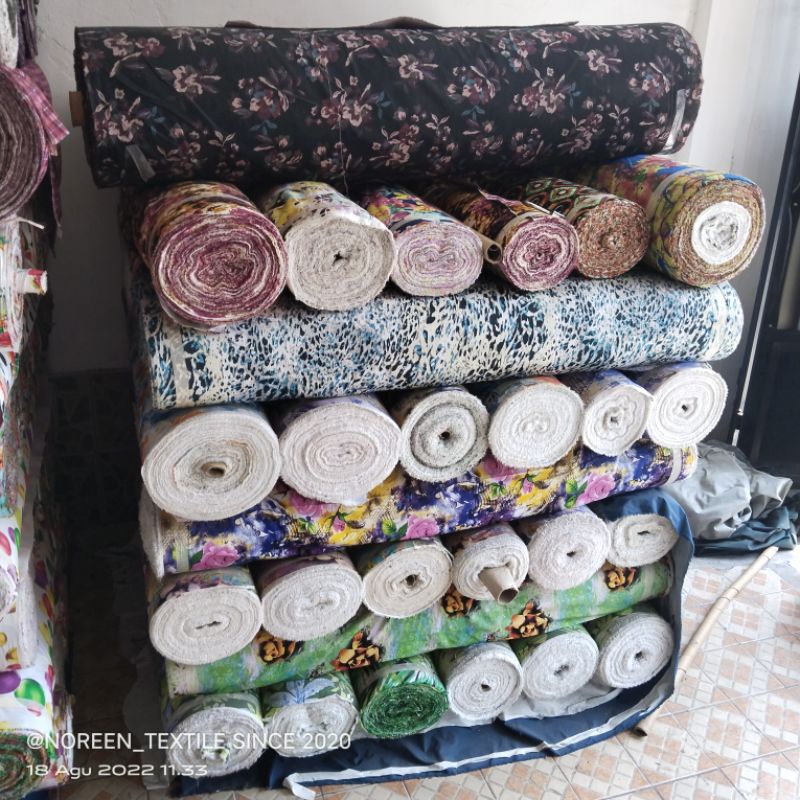 HARGA/1 M | KAIN TWILL STRETCH / KAIN TWILL MOTIF / BAHAN TUWIL / BAHAN TWILL STRETCH / BAHAN TWILL