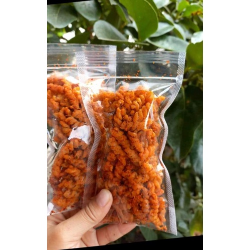 

makaroni spiral pedas daun jeruk