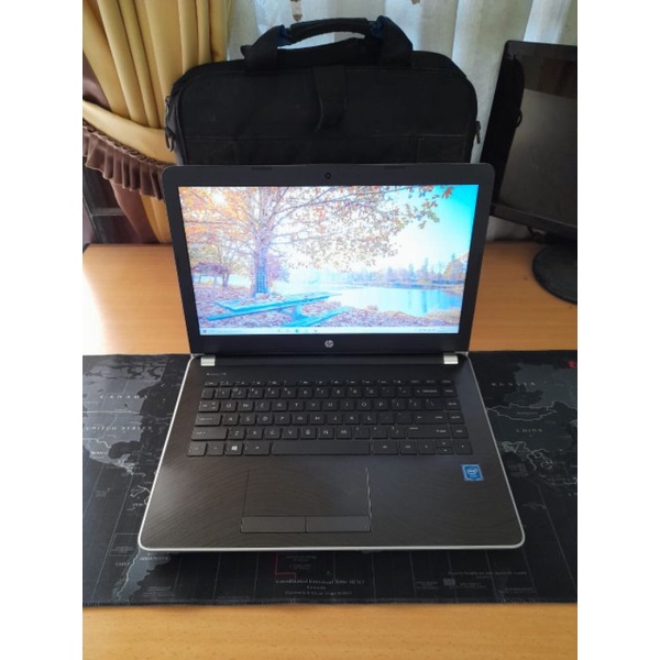 Laptop Second HP 14 Windows 10 Ori Intel N3060 Ram 4gb HDD 500gb - Laptop Bekas HP 14 Laptop Seken H