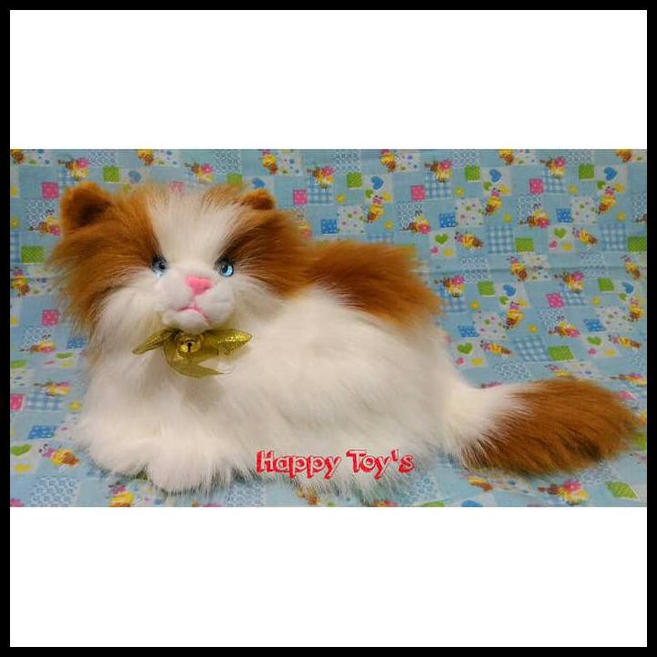 Boneka Kucing Anggora Lucu