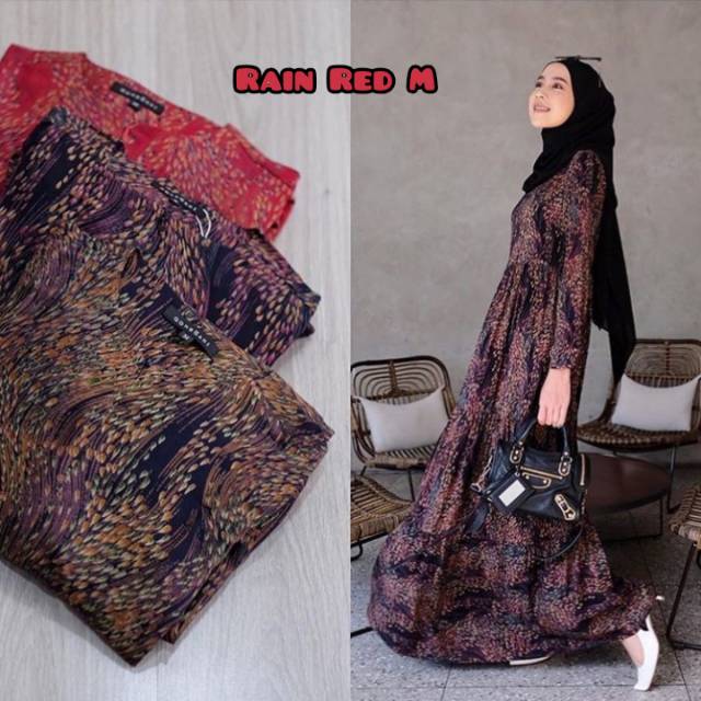 Amara Dress Rain Red size M by @gonegani