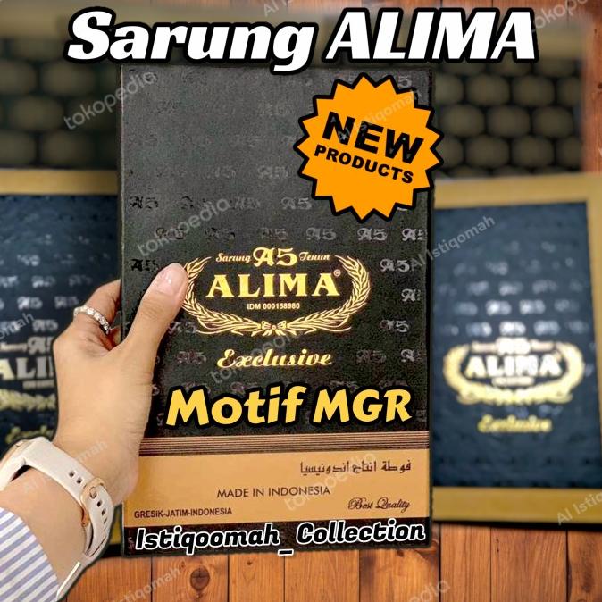 (:(:(:(] Sarung Tenun ALIMA 210 MGR Motif Songket Bhs SGE