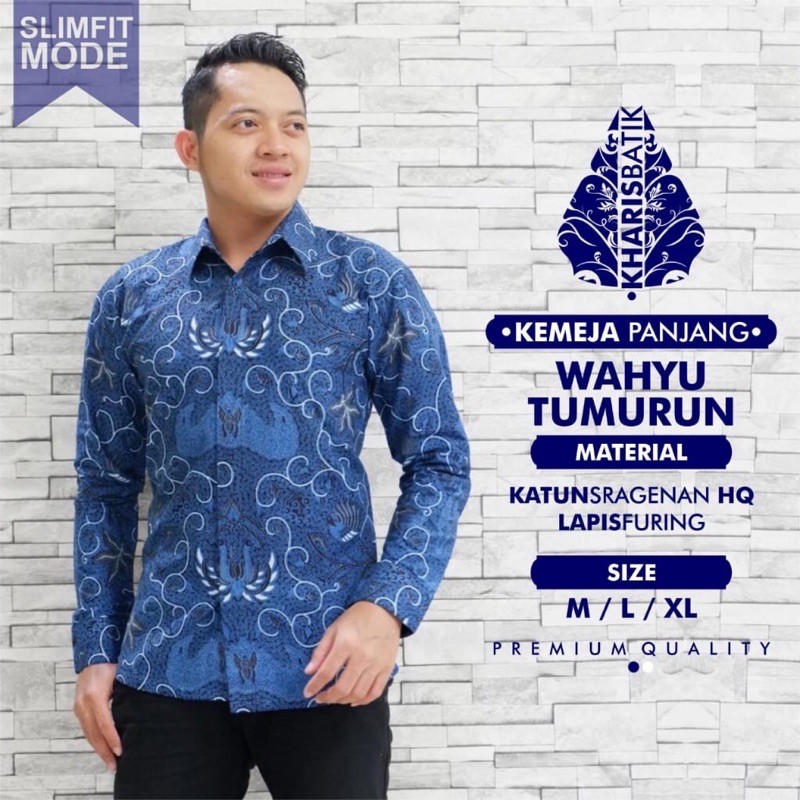 WAHYU TUMURUN Full Furing Katun Halus Size M-XXL High Quality