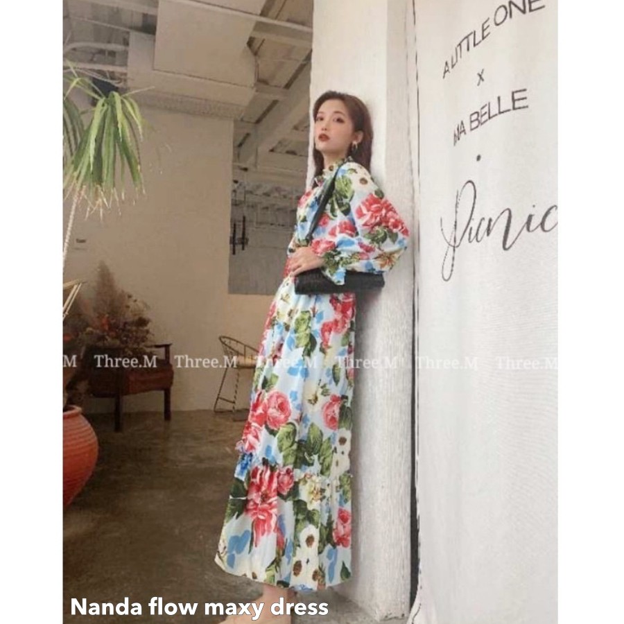 Nanda flow maxy dress -Thejanclothes