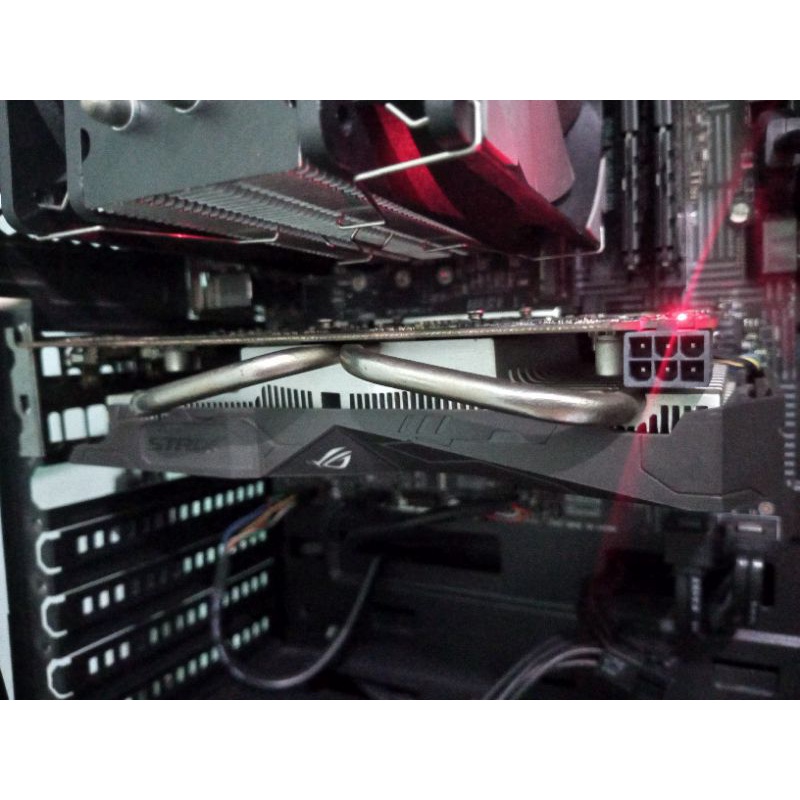 vga asus rog strix rx 460 4 gb rusak no display. NEGO