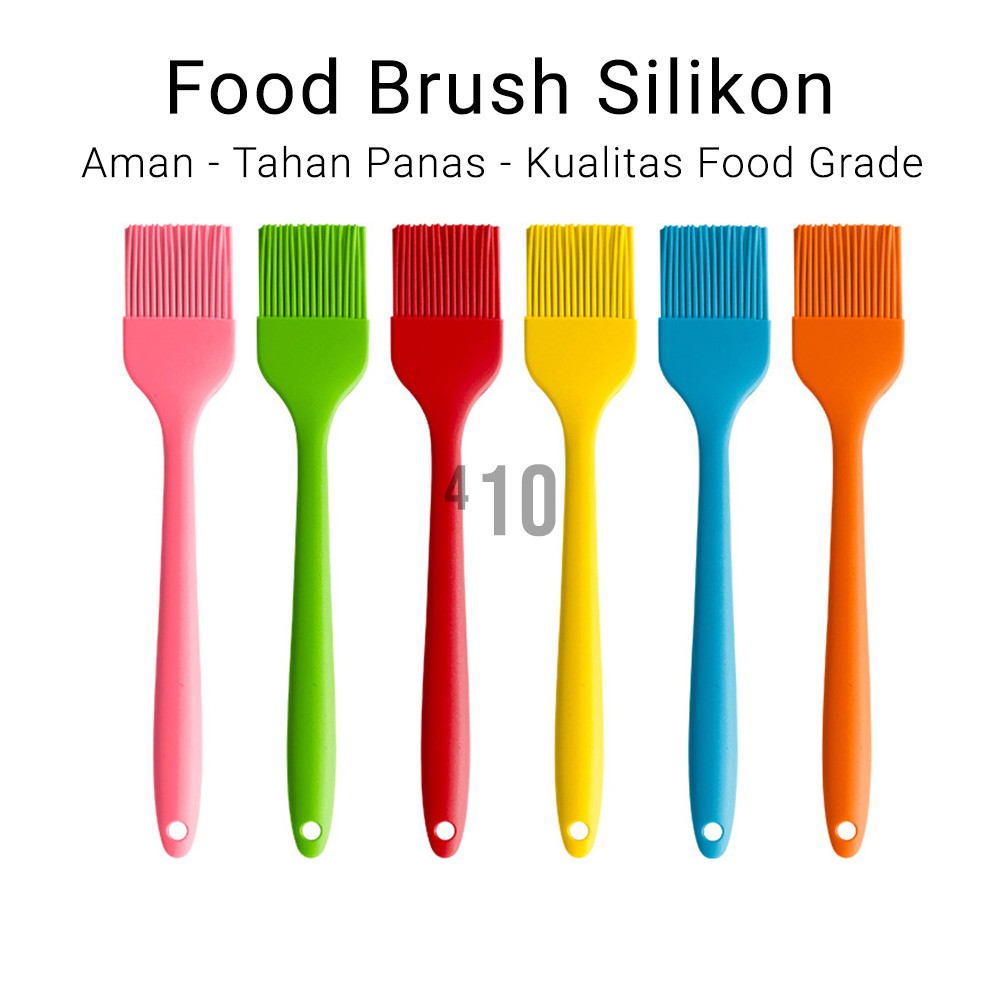 Food Brush Silikon Olesan Kuas Silikon Food Grade Tahan Panas