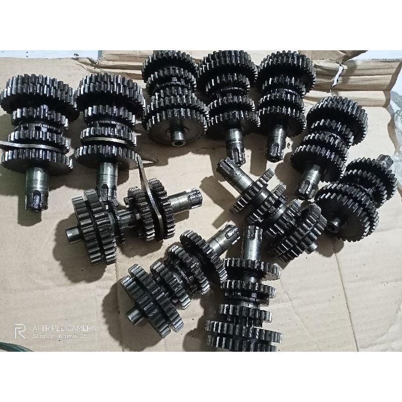 as gear depan jupiter z,vega r new , vega r lama , jupiter old